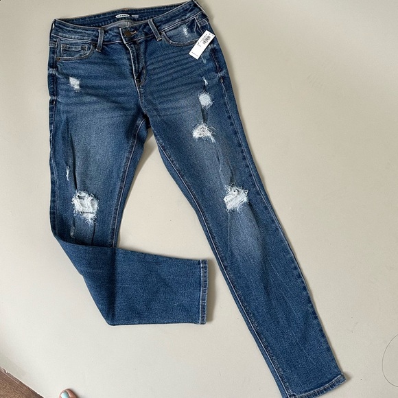 Old navy Petite 6 women’s rockstar skinny distressed jeans 6P - Picture 3 of 9